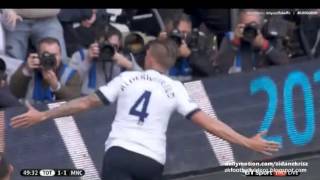 2 1 Toby Alderweireld Goal Tottenham Hotspur v Manchester C [upl. by Giselbert]