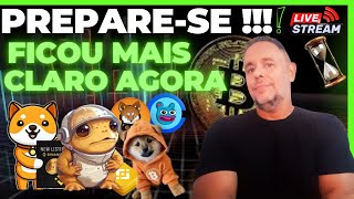 🚨URGENTE BITCOIN ACABOU A CORREÇÃO MEMECOINS PRONTAS PRA EXPLODIR E ROUBAR CENA NO BULL [upl. by Leohcin932]