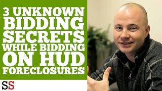 3 Unknown Bidding Secrets While Bidding On HUD Foreclosures [upl. by Merrick573]