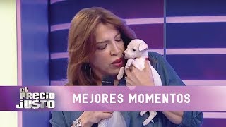 Lizy presentó a su perrito  El precio justo [upl. by Anaik]