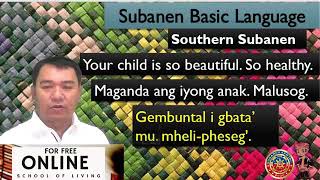 Southern Subanen Basic Language [upl. by Adine]