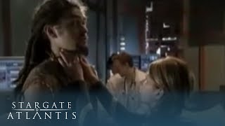 A Romance for Dr Keller and Ronon Dex Jewel Staite Weighs In  Stargate Atlantis [upl. by Ennaeirb]