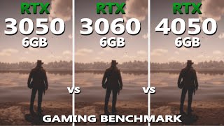 RTX 3050 vs 3060 vs 4050 Gaming Benchmark Test  Tested in 10 Games  Lenovo LOQ 15 [upl. by Yeldud]