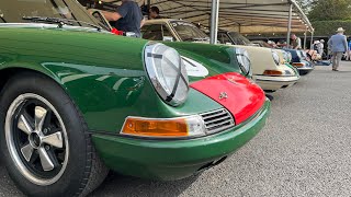 Thirty Porsche 911’s amp 901’s  Goodwood Revival 2023 [upl. by Horne]