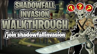 Shadowfall Invasion Quest Walkthrough join shadowfallinvasion  AQW [upl. by Ahsilad617]