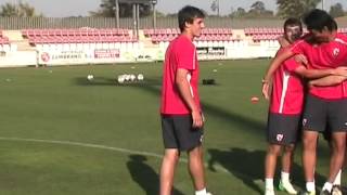 13º ENTRENAMIENTO SEVILLA ATLETICO 1213 [upl. by Louis4]