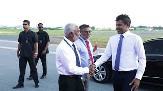 The Vice President inaugurates the new fire station at Velana International Airport [upl. by Desberg]