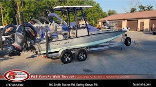 2023 Xpress H22 Bay Boat w Yamaha Vmax 200 SHO F amp S Yamaha and Marine [upl. by Townshend235]