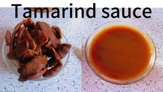 Making your own Tamarind sauce home [upl. by Ynohta897]