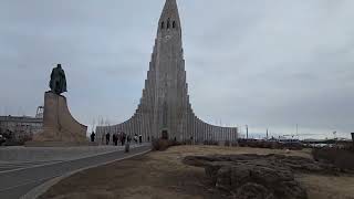 Keflavík to Reykjavík and Street View in Reykjavík Iceland [upl. by Enoj]