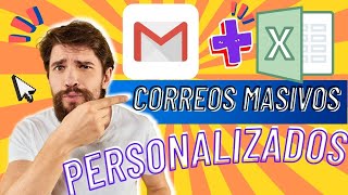 Correo Masivo Personalizado GMAIL【GRATIS】✅ SIN INSTALAR NADA🔥 GOOGLE SHEETS MAIL MERGE [upl. by Metsky]