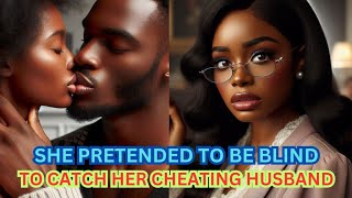 BILLIONAIRE HEIRESS PRETENDS TO BE BLIND TO CATCH CHEATING HUSBAND africanfolktales storytime [upl. by Hatti]