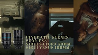 Sony FX3 and SIRUI Saturn 50mm amp Venus 100mm 16x anamorphic lens [upl. by Franza240]