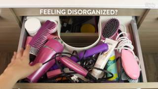 Make Your Own Hair Tool Organizer [upl. by Kevon]