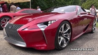 Lexus LFLC Luxury Sports Coupè Concept [upl. by Annanhoj]