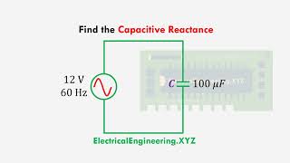 How to find capacitive Reactance [upl. by Zerep]