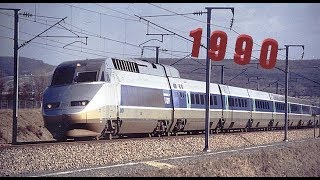 Record de vitesse TGV 1990 [upl. by Nagaet889]