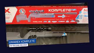 Umarex Komplete NCR PCP Air Rifle 60 Second Review [upl. by Fanestil]