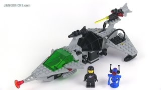 LEGO Classic Space 6891 Gamma V Laser Craft from 1985 [upl. by Nilla]