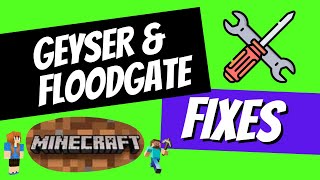 Geyser amp Floodgate Fixes To Allow Bedrock Clients to Join [upl. by Yevette]