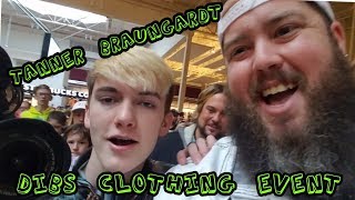 Tanner Braungardt DIBS Clothing Event Security Beast Mode [upl. by Barron]