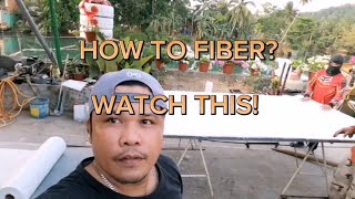 FIBER WORK PROCESS AND PREPARATION [upl. by Notsej]