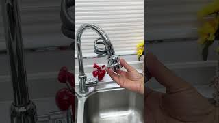 Stretchable splashproof faucet easy to install and adjustable in three levels homegadgets home [upl. by Pritchett]