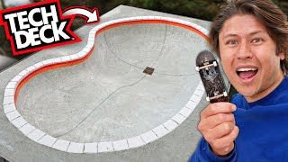 DIY Concrete Tech Deck Pool [upl. by Alimaj906]