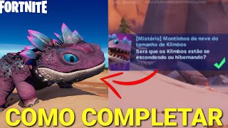 COMO COMPLETAR A MISSÃO SECRETA DOS KLIMBOS  FORTNITE [upl. by Nicolle444]