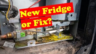 DIY RV FRIDGE REPAIR Replacing Cooling Unit [upl. by Mechelle28]