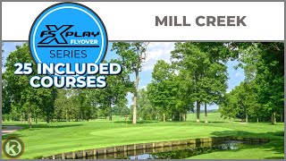 FSX PLAY Course Flyover  Mill Creek  25 Free Course Bundle [upl. by France]