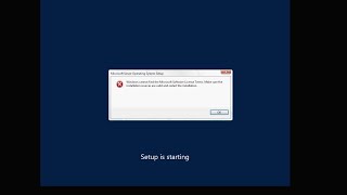 How to Resolve the Windows cannot find the Software License Terms Error in VMware [upl. by Cully614]