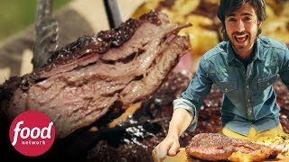 ¡Inyectándole sabor al asado al vacío  Locos x el asado  Food Network Latinoamérica [upl. by Gurney786]