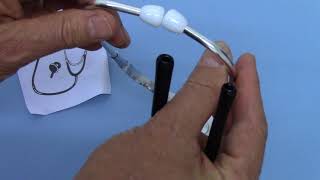 How to set up and use a stethoscope [upl. by Oam]