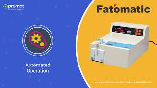 Fatomatic  Fully Automatic Milk Testing Machine [upl. by Ruscio]