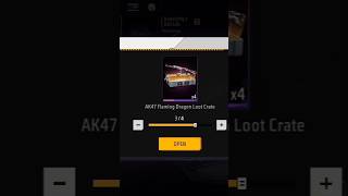 Dragon Ak47 Gunbox Create 🗿👑 ak47shorts shortsfeed freefire [upl. by Adnohsad]