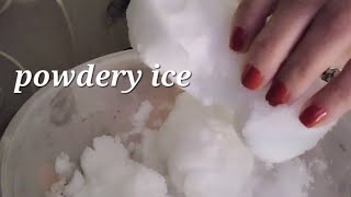 refrozen powdery ice [upl. by Eiduj]