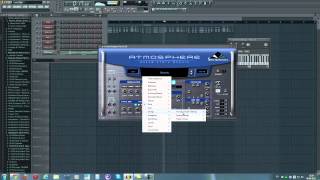 Fl Studio Tutorial Part 4 How make Pads with Spectrasonics Atmosphere [upl. by Imhskal]