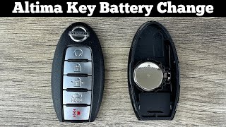 2019  2024 Nissan Altima Key Fob Battery Replacement  How To Replace Change Remote Batteries DIY [upl. by Irtimed785]