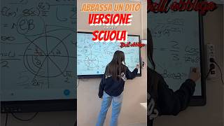 Abbassa un Dito Versione Scuola dell’Obbligo [upl. by Lietman]