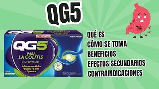 QG5 Qué es para qué sirve Beneficios Cuál es su similar Efectos y Contraindicaciones [upl. by Dihahs820]