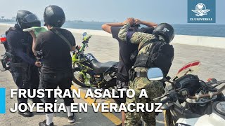 Intento de asalto a joyería deja sin vida a un delincuente y un policía herido [upl. by Akilegna]