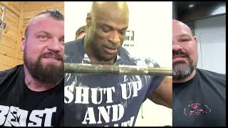 Ronnie Coleman and Horrible Gym Fails  Brian Shaw [upl. by Moss]