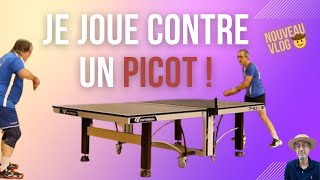 🏓 Je joue contre un PICOT 😡  Match de tennis de table pour mon anniversaire  🤠  Jai 52 ans [upl. by Cindra530]