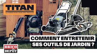 Comment entretenir ses outils de jardin   Titan [upl. by Richie]