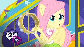 Equestria Girls  Get the Show on the Road  Official Music Video [upl. by Kendry]