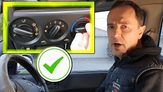 How to Defog Car Windows FAST DRIVING TEST TIPS [upl. by Kerri]