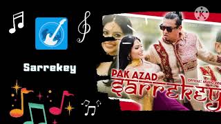 SarrekeyPak Azad Karaoke [upl. by Bissell]