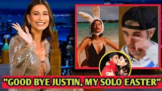 Its over Hailey Baldwin sent a scary message to Justin Bieber for Easter what do you think [upl. by Orhtej]