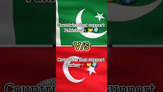 Countries that support Pakistan VS turkey countries friendships shortvideo pakistan countryballs [upl. by Zoba]